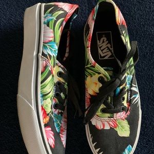Hawaiian themed vans